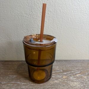 Target Bullseye's Playground 13 oz Glass Tumbler  VIRAL NEW